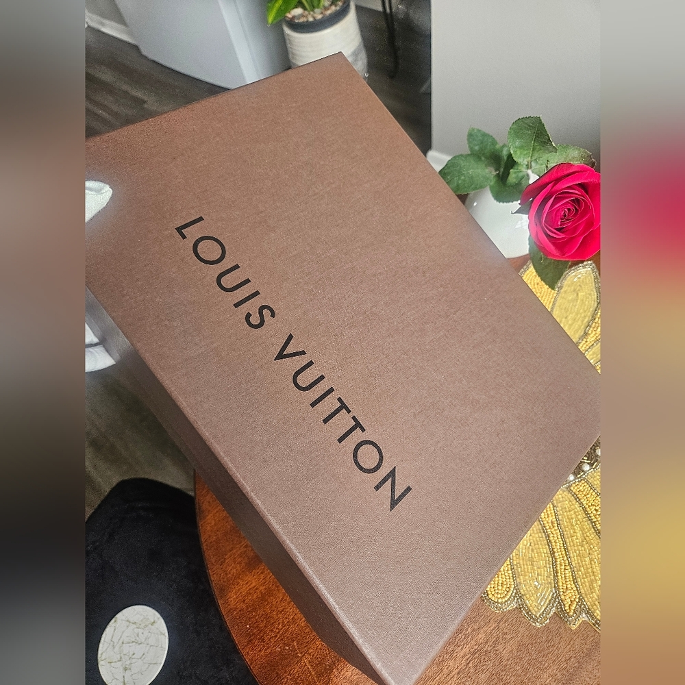 Authentic Louis Vuitton Brown Empty Box - image 6